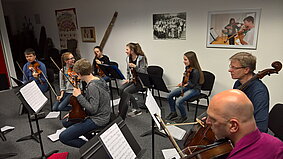 Teilweise Froehliche Stimmung